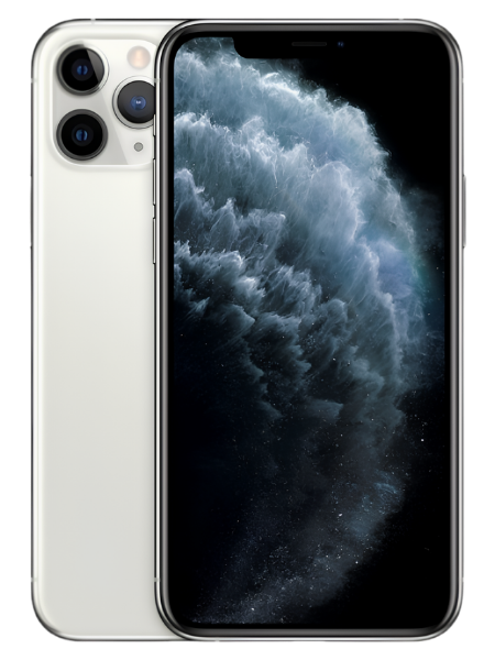 iPhone 11 Pro Max 256GB Silver warna Silver